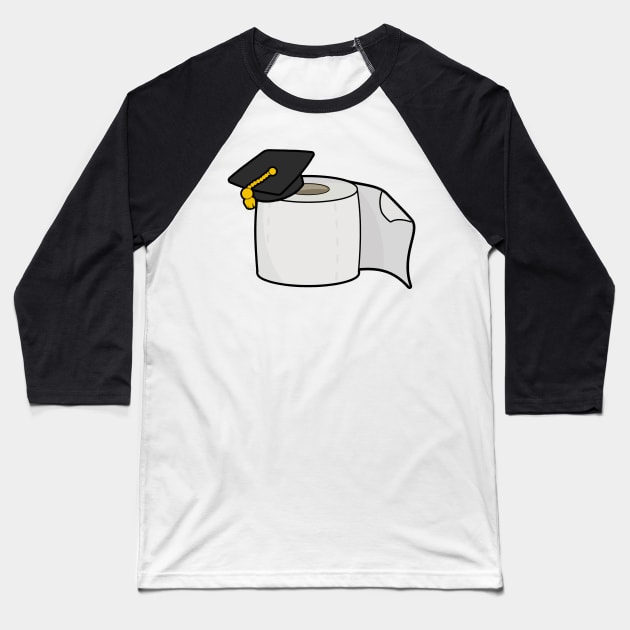 Grad Crap Baseball T-Shirt by Thedustyphoenix